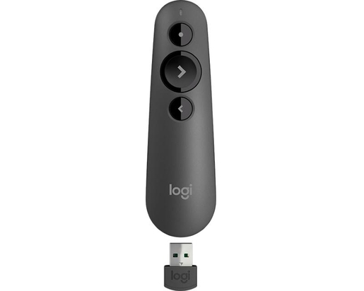 Logitech Presenter R500 Wireless, sivi