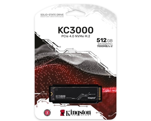 KINGSTON 512GB M.2 NVMe SKC3000S/512G SSD KC3000 series