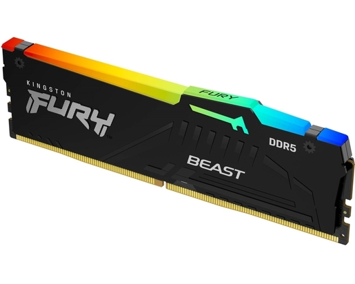 KINGSTON DIMM DDR5 8GB 5200MT/s KF552C40BBA-8 Fury Beast RGB black