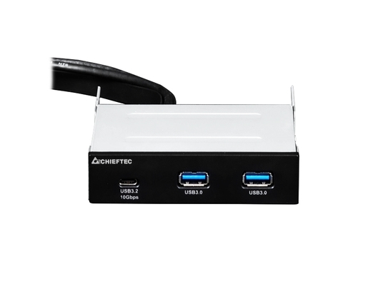 Interni USB Hub CHIEFTEC MUB-3003C, 3.5" 2xUSB 3.0 + 1xUSB-C, Front Panel