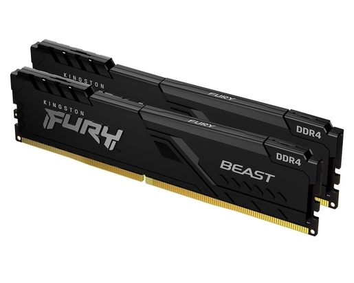 KINGSTON DIMM DDR4 64GB (2x32GB kit) 3600MHz KF436C18BBK2/64 Fury Beast Black
