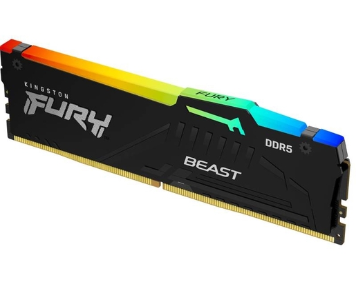 KINGSTON DIMM DDR5 32GB 6000MT/s KF560C36BBEA-32 FURY Beast RGB EXPO