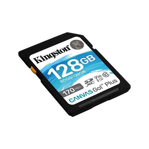 Memorijska kartica Kingston Canvas Go! Plus, SDXC, 128GB, R170/W90 MB/s, U3 (SDG3/128GB)