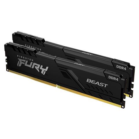 Memorija Kingston 16GB (2x8GB) DDR4 2666MHz, Fury Beast, U-DIMM (KF426C16BBK2/16)