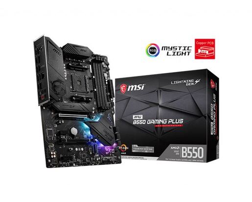 Matična ploča MSI MPG B550 GAMING PLUS, AMD B550, AM4, ATX
