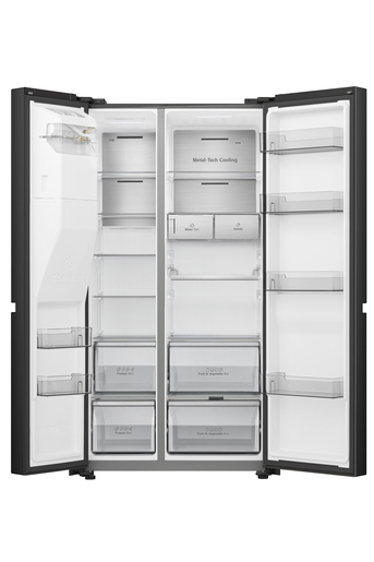 Hisense kombinovani side by side frižider RS 818 N4TFE 