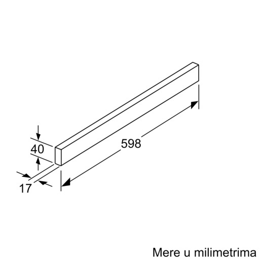 Bosch dodatni pribor za aspirator DSZ4685