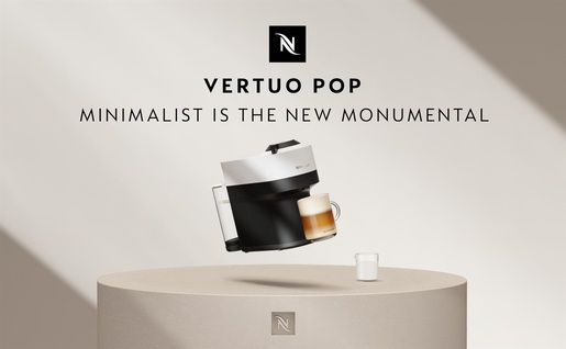 Nespresso aparat za kafu VERTUO POP BELI
