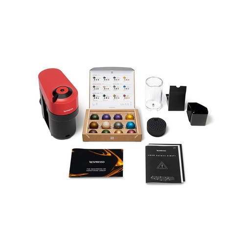 Nespresso aparat za kafu VERTUO POP CRVENI