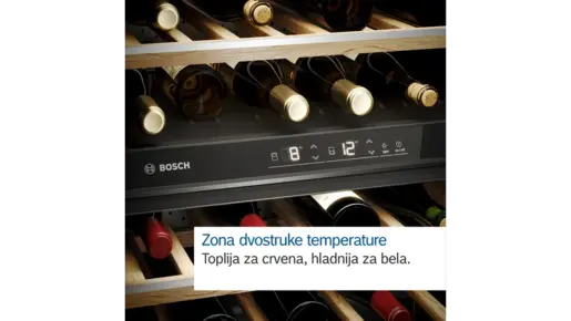 Bosch vinska vitrina KWK36ABGA
