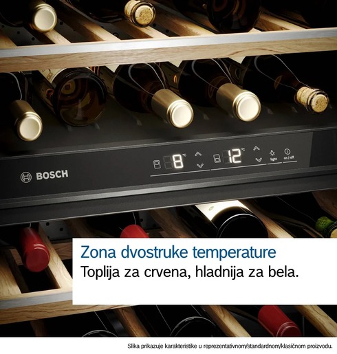 Bosch vinska vitrina KUW21AHG0