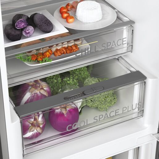 Hoover kombinovani frižider HOCE7620DX