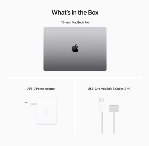 Apple MacBook Pro, mnw83cr/a, 16.2 Retina XDR, Apple M2 Pro chip 12‑core CPU, 19‑core GPU, 16GB RAM, 512GB SSD, Space Grey, laptop