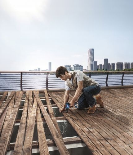 Bosch akumulatorska vibraciona bušilica - odvrtač GSB 18V-50; 2x5,0Ah (06019H5101)