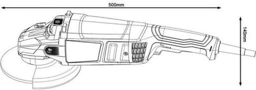 Bosch ugaona brusilica GWS 2200-230 (06018C1320)