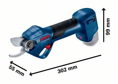 Bosch akumulatorske makaze za orezivanje ProPruner 12V; 2x3,0Ah (06019K1021)