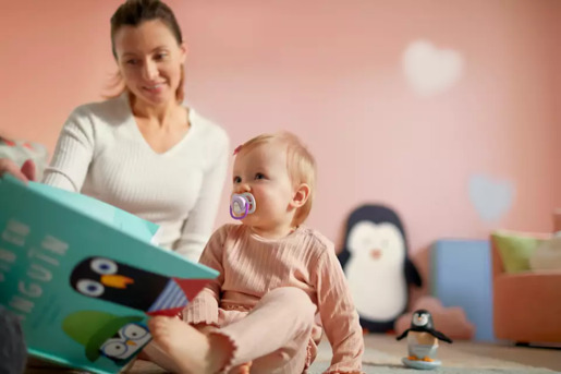 Avent varalica za devojčice 0-6 meseci SCF080/06, 2 kom.