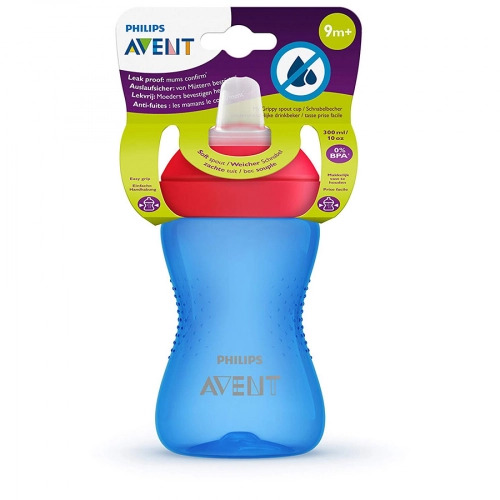 Avent šolja sa mekanim kljunom SCF802/01, 300ml Plava