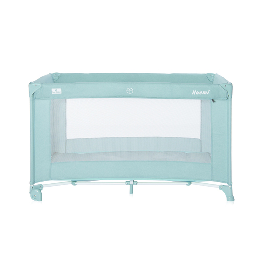 Lorelli prenosivi krevet NOEMI 1 NIVO - BLUE SURF TEDDY (2021) (10080542156)