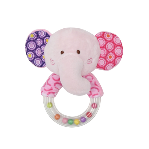 Lorelli plišana zvečka RING SLONČE Pink (10191360005)