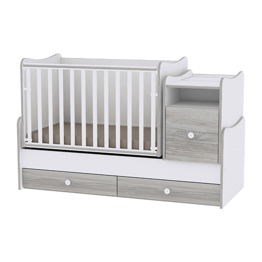 Lorelli krevetić TREND PLUS COLOUR White&Artwood (10150400030)