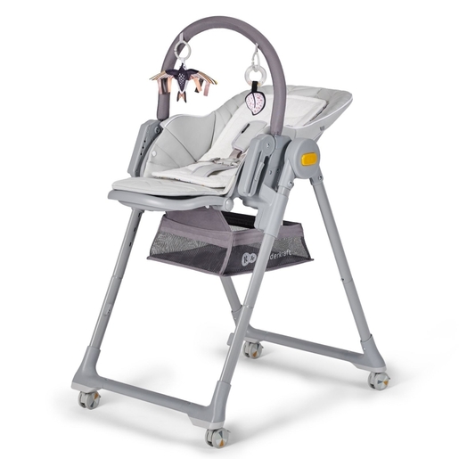 Kinderkraft stolica za hranjenje LASTREE grey (KHLAST00GRY0000)