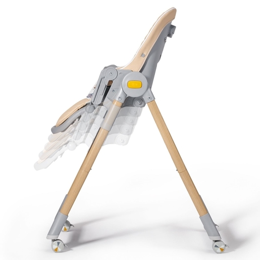 Kinderkraft stolica za hranjenje LASTREE wood (KHLAST00BEGW000)