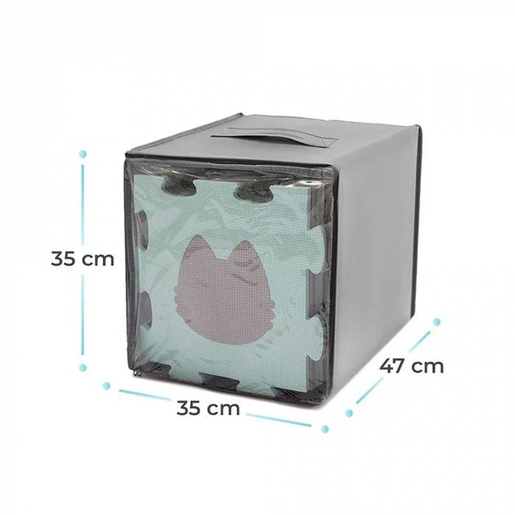 Kinderkraft podloga za igru LUNO SHAPES Mint (KPLUSH00MIN0000)