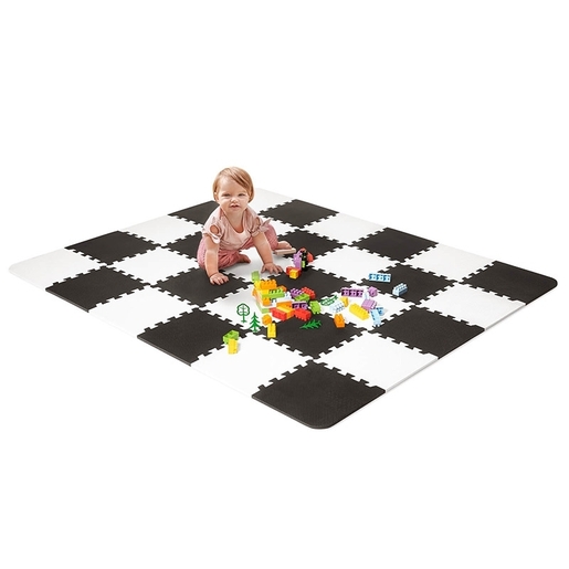 Kinderkraft podloga za igru puzzle LUNO Black (KKMLUNOBLK0000)