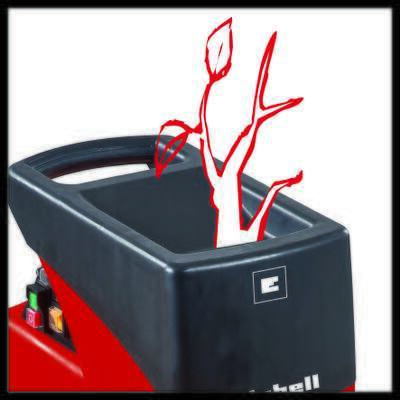 Einhell GC-RS 2540, Električna seckalica za granje tiha