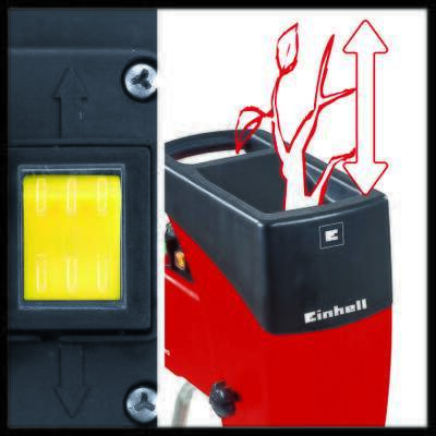 Einhell GC-RS 2540, Električna seckalica za granje tiha