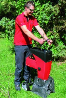 Einhell GC-RS 2540, Električna seckalica za granje tiha