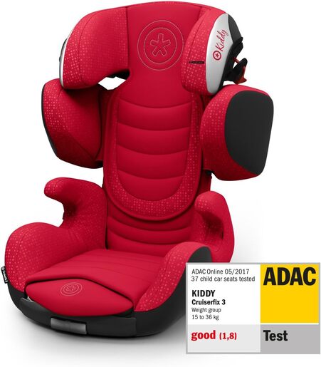 Kiddy auto sedište CRUISERFIX3 Candy Red 15-36kg (41523CF194)