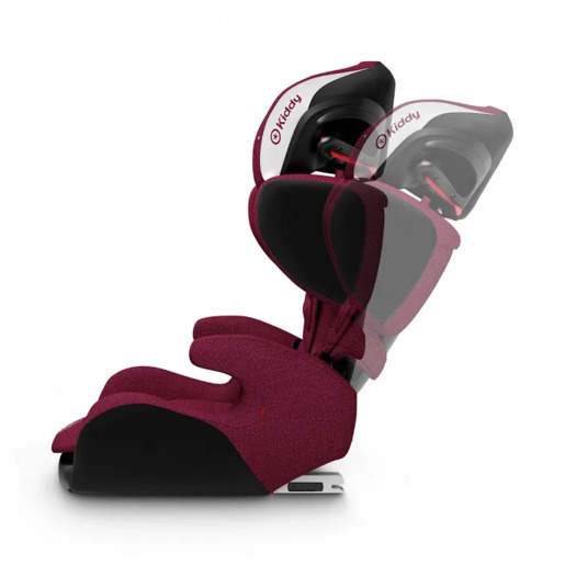 Kiddy auto sedište CRUISERFIX3  Beet Red Melange Icy Grey 15-36kg (41523CF180)