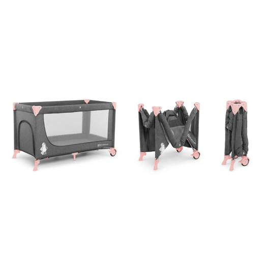 Kinderkraft prenosivi krevetac JOY Pink (KKLJOYPNK00000)