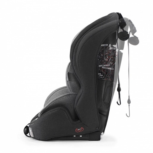 Kinderkraft auto sedište SAFETY-FIX ISOFIX (I/II/III) black/gray (KKFSAFEBLGR000)