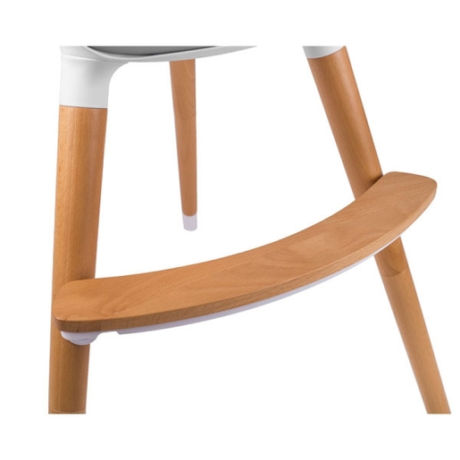 Kinderkraft high stolica za hranjenje 2u1 FINI Grey (KKKFINIGRY0000)