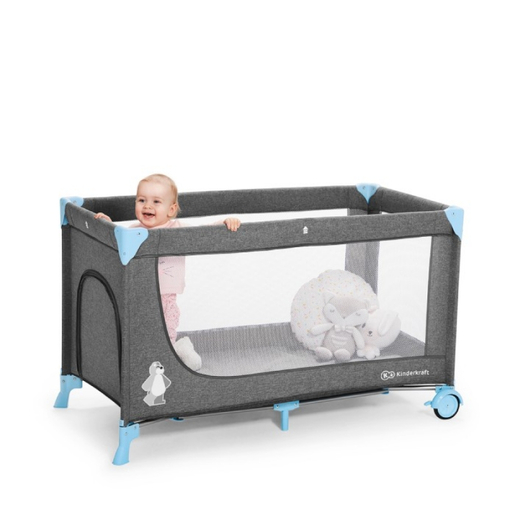 Kinderkraft prenosivi krevetac JOY Blue (KKLJOYBLU00000)