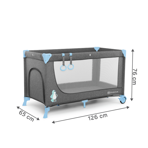 Kinderkraft prenosivi krevetac JOY Blue (KKLJOYBLU00000)
