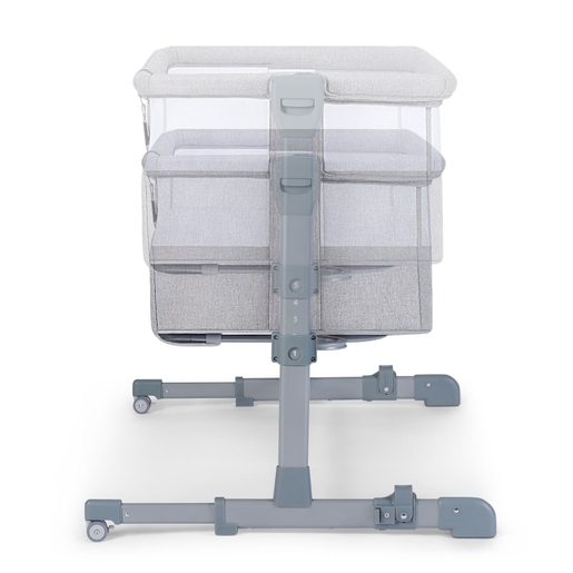 Kinderkraft kolevka NESTE AIR Grey Light Melange (KKLNEAIRGRY000)