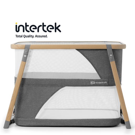 Kinderkraft prenosivi krevetac SOFI Grey (KKLSOFIGRY0000)