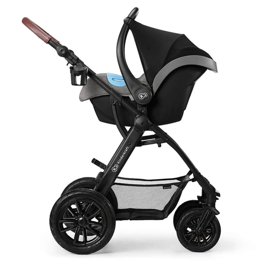 Kinderkraft dečija kolica set  MOOV 3u1 Grey (KKWMOOVGRY00NC)