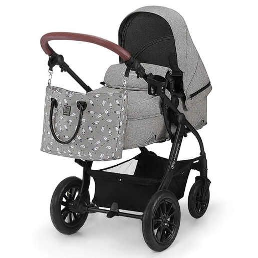 Kinderkraft dečija kolica set  MOOV 3u1 Grey (KKWMOOVGRY00NC)