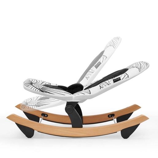 Kinderkraft stolica za ljuljanje FINIO Black/White (KKBFINOBLK0000)