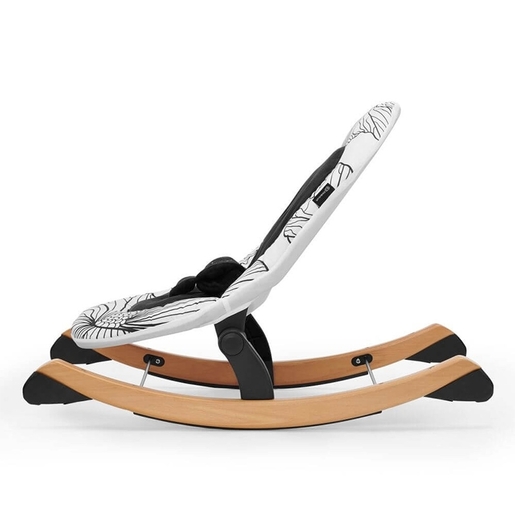 Kinderkraft stolica za ljuljanje FINIO Black/White (KKBFINOBLK0000)