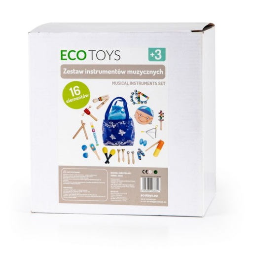 Eco Toys muzički set 16 instrumenata + torba (MK0700401)