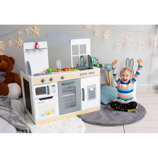 Eco Toys velika kuhinja restoran 2u1 TABLE CHAIRS (7261)