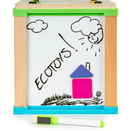 Eco Toys drvena edukativna kocka (HM015470)