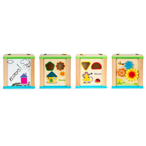 Eco Toys drvena edukativna kocka (HM015470)