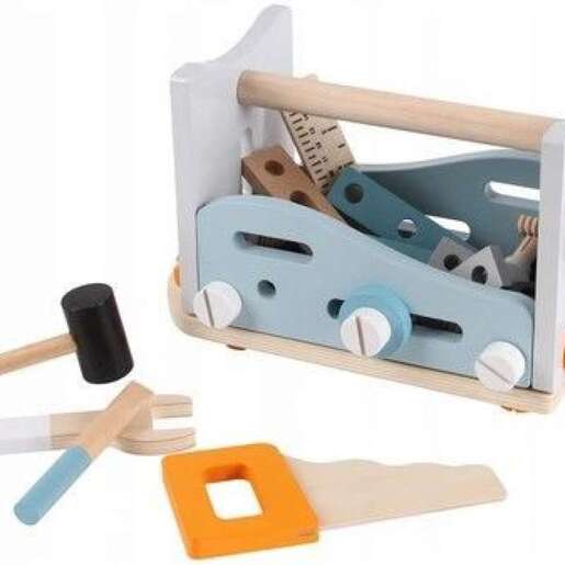 Eko Toys drveni alat za igru 52 elemenata (1182N)